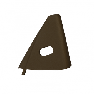 Mercedes C124 Door Mirror Triangle - Manual (A124, E320, 1247201911)