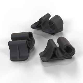 Renault 5 Dashboard Mount Bracket Hook Set Of 3 Black 7700768048