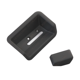 Jaguar XJS Seat Adjustment Knob & Escutcheon Set – Black – Left or Right (BDC8204, BDC8979/BDC8978)