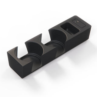 BMW E36 Double Cup Holder Coin Storage Center Console Black 51168205367