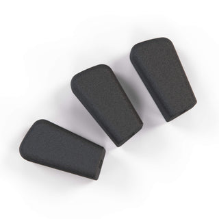 Fiat 124 Spider Sport Coupe Heater Lever Knobs Set Of 3 Black 4165158