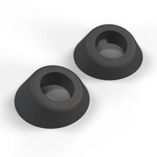 Fiat 124 Sport Coupe Windshield Wiper Post Bezel Set Of 2 Black 4158401