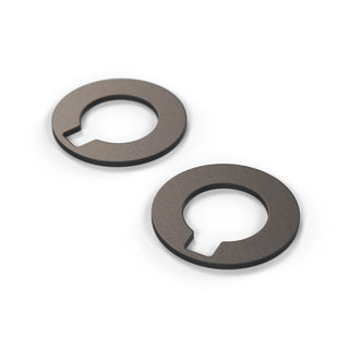 Fiat 124 Sport Coupe Windshield Wiper Spacer Gasket Set Of 2 Black