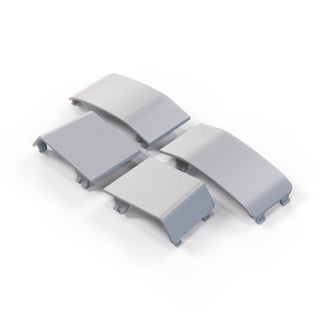 Jacking Point Cover Set – Ford Sierra Cosworth (4pcs, Primed, 1656350–1656353)