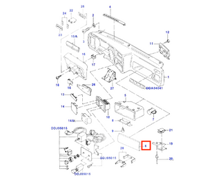 ECU Cover – Ford Sierra RS Cosworth LHD or RHD (Black, 1640263 / 1640264)