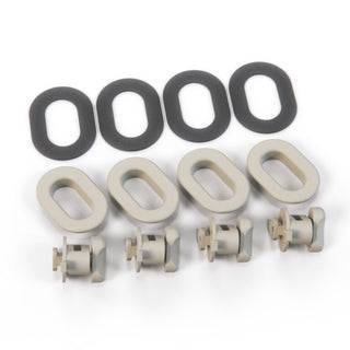 Jaguar XJS XJ6 XJ12 Front Carpet Retainer Hook Set For 2 Carpet All Color GMB9508AA / BEC16239SDC / GMB9509SDC