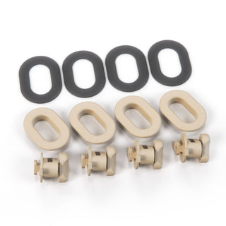 Jaguar XJS XJ6 XJ12 Front Carpet Retainer Hook Set For 2 Carpet All Color GMB9508AA / BEC16239SDC / GMB9509SDC