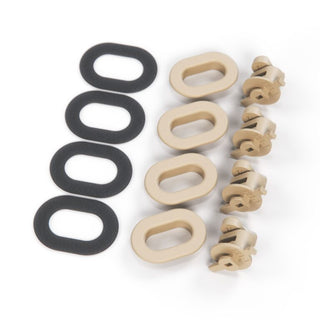 Jaguar XJS XJ6 XJ12 Front Carpet Retainer Hook Set For 2 Carpet All Color GMB9508AA / BEC16239SDC / GMB9509SDC