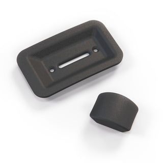 Jaguar XJS Seat Control Knob & Escutcheon Set Black (75-96) 715721/624571 | AutoClassicX