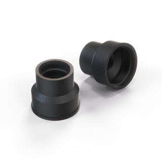 Jaguar XJS Wiper Shaft Rubber Seal Set Of 2 Black