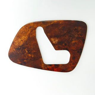 Mercedes CLK W208 Seat Switch Panel Trim Left Or Right Wood / Zebrano A2087200348 / A2087200448