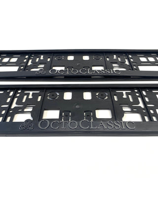 Octoclassic Car Number Plate Frame Best Fit For Classic Car Set of 2