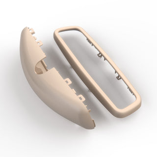 Mercedes-Benz R129 A124 Rear-view Mirror Cover ‚Äì Complete (Frame & Shell) Version F